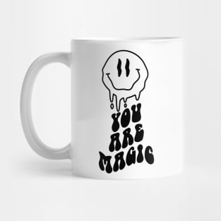 "You Are Magic" Melting Smiley Face Mug